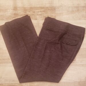 AB Studio Black Wide Leg Pants